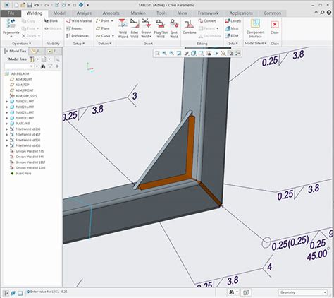 creo sheet metal weld|square weld creo.